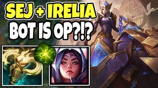 Playing Sejuani  Irelia bot in high elo  Sejuani Support  1319  League of Legends [upl. by Nairoc]