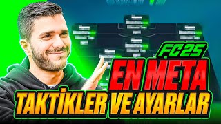 FC25 META TAKTİKLER VE AYARLAR FC251 [upl. by Ahsenak]