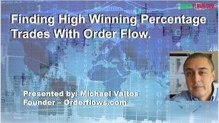 Finding high Winning Percentage Trades With Order Flow Investor Inspiration Webinar Replay Nov 8 201 [upl. by Wooster]