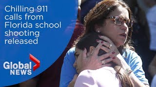 Chilling 911 calls from Florida school shooting released [upl. by Christabelle]