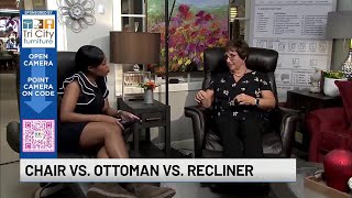 Chair vs ottoman vs recliner [upl. by Ettenom]