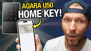 Best BUDGET Smart Lock with Home Key 🔑 The New Aqara U50 Smart Lock [upl. by Azne]