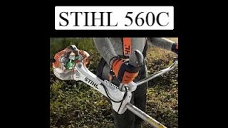 Stihl 560 C débroussailleuse revue complète 560 C [upl. by Ziom]