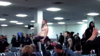 MCZ Flash haka Auckland Airport 1MOV [upl. by Zelma]