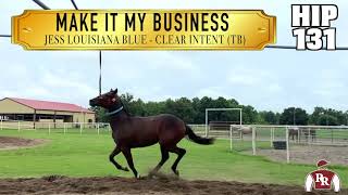 Hip 131  LQHBA 20 Yearling Sale Robicheaux Ranch [upl. by Jeralee]