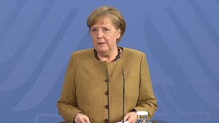 13042021  Angela Merkel  Söder oder Laschet [upl. by Wehttam]