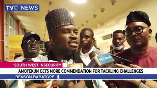 VIDEO  Amotekun gets more commendation for Tackling Challenges [upl. by Rech630]