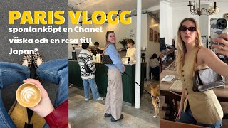 PARIS VLOGG  Köpt en Chanel väska Japan igen [upl. by Frum]