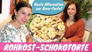 ROHKOSTALTERNATIVE ZUR OREOTORTE 🥧😋 Vegan 🌿 Ölfrei💃 Glutenfrei 💪 Mit Sonja Neuroth👩‍🍳 [upl. by Bohrer]