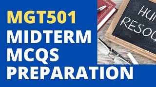 MGT501 Midterm Preparation Solved MCQs [upl. by Colwin]