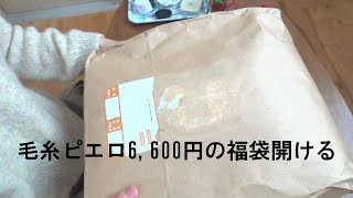 【福袋開封】2024年毛糸ピエロ6600円の福袋が届いたので開封しました [upl. by Ahsrats]