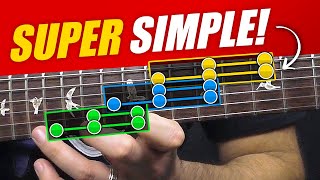 Play Guitar Solos over the ENTIRE Fretboard with 5Notes [upl. by Ailisab67]