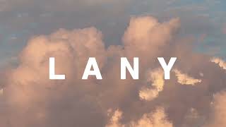 LANY  Alonica Official Lyric Video [upl. by Orecic]