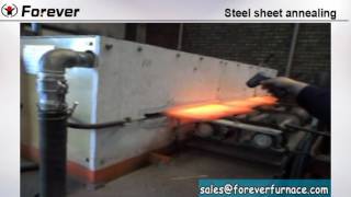 Steel sheet annealing [upl. by Awuhsoj]