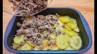 Das leckerste Rezept für Kartoffeln und Hackfleisch❗ Schnell und einfach  307 [upl. by Annaeg611]