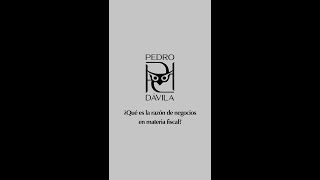 ¿Qué es la razón de negocios en materia fiscal [upl. by Finlay891]