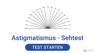 Astigmatismus  Sehtest [upl. by Mall]