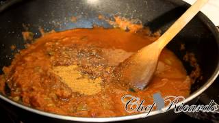 How To Make A Nice Chicken Curry Sauce At Home  Recipes By Chef Ricardo [upl. by Vonny]