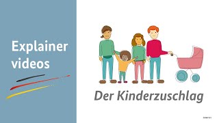 Erklärvideo Der Kinderzuschlag [upl. by Etnuahs]