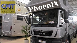 CMT Messe Stuttgart 2019  PhoeniX  Reisen erster Klasse  Alkoven Reisemobile [upl. by Vtarj]