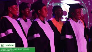 CHUKWUEMEKA ODUMEGWU OJUKWU UNIVERSITY ULI CAMPUS  GLORIA IN EXCELSIS DEO  ABRAKA 2023 [upl. by Truitt]