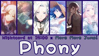 フォニイ  Phony  Nightcord at 2500 X Shizuku  Haruka  Full Ver  No MEIKO [upl. by Enaira]