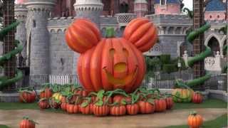 Mickeys Halloween Treat in the Street Disneyland Paris 4回目 [upl. by Anitel]