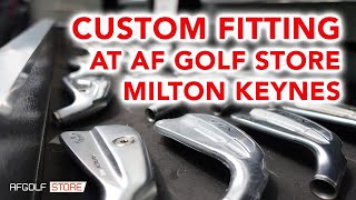 FREE Custom Fitting At AFGolfStore Milton Keynes [upl. by Noxid446]