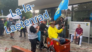 Mit dem Lastenrad in Wandlitz Montagsdemo am 1 Juli 2024 [upl. by Yendahc]