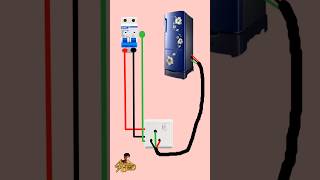 fridge socket connectionshorts short shortvideo fridge socketconnection [upl. by Arihaz]