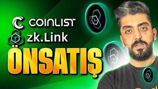 COINLIST YENİ ÖN SATIŞ zkLink 💲 [upl. by Marcelia921]