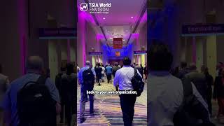 What is ONE word you’d use to describe TSIA World ENVISION 🎤 Conference Technology AI TSIA QampA [upl. by Aoket]