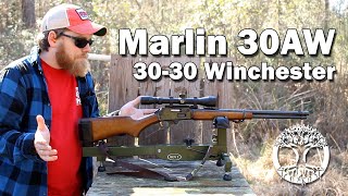 Marlin 30AW 3030 Winchester at 100 Yards [upl. by Eimmaj]