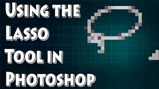 Adobe Photoshop Tutorial Lasso Tool [upl. by Acitel]