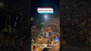 KECAK Dance  Uluwatu Temple BALI  Must Watch [upl. by Orpheus612]