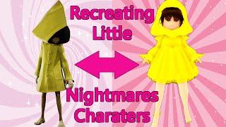 Recreating Little Nightmares Characters In Royale High [upl. by Eelibuj]