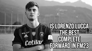 Is Lorenzo Lucca The Best Complete Forward On FM23 [upl. by Naugal]