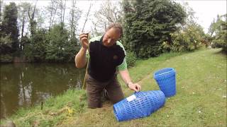 Crayfish Traps UK legal Catch Signal Crayfish [upl. by Akiria629]