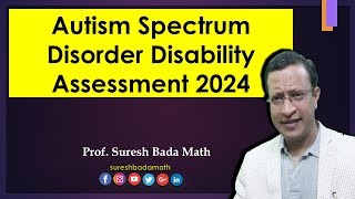 Autism Spectrum Disorder ASD Disability Assessment in India 2024 Gazette Notification [upl. by Elleirua]