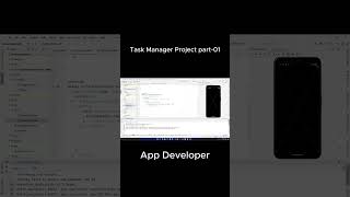 Task Manager Project part 03 [upl. by Airyk]