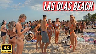 Fort Lauderdale Florida  Las Olas Beach Spring Break 2023 [upl. by Beisel]