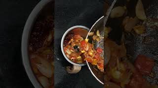 Kadai mushroom gravy tasty recipessimplereshorts [upl. by Nomaid679]