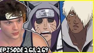 DARUI VS GINKAKU AND KINKAKU Naruto Shippuden REACTION Episode 268 269 [upl. by Ynnelg]