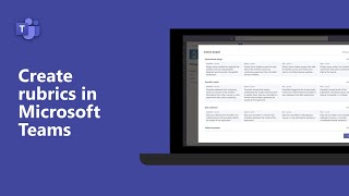 How to create a rubric in Assignments within Microsoft Teams [upl. by Rettuc]