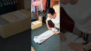 Cloth folding hacks 140 diyideas dailyhacks youtubeshorts shorts [upl. by Eidderf]