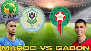 🇲🇦🇬🇦  Avant Match Maroc vs Gabon Éliminatoires CAN 2025 [upl. by Ahsirat]