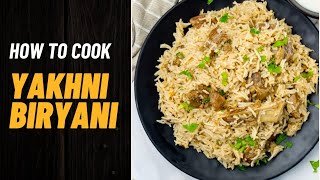 Yakhni Biryani Recipe🎀 [upl. by Etnovaj]