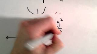 Conic Sections Hyperbola  Word Problem  Finding an Equation [upl. by Llewop]