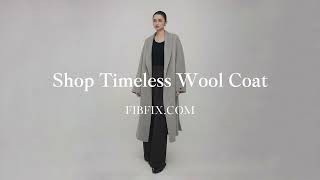 FIBFLX Wool Coat Thanksgiving Sale  80 Off Sitewide [upl. by Tally]