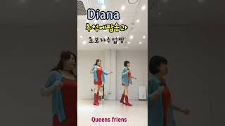 Diana Line Dance l Absolute Beginner l 다이아나 라인댄스 [upl. by Ikoek]